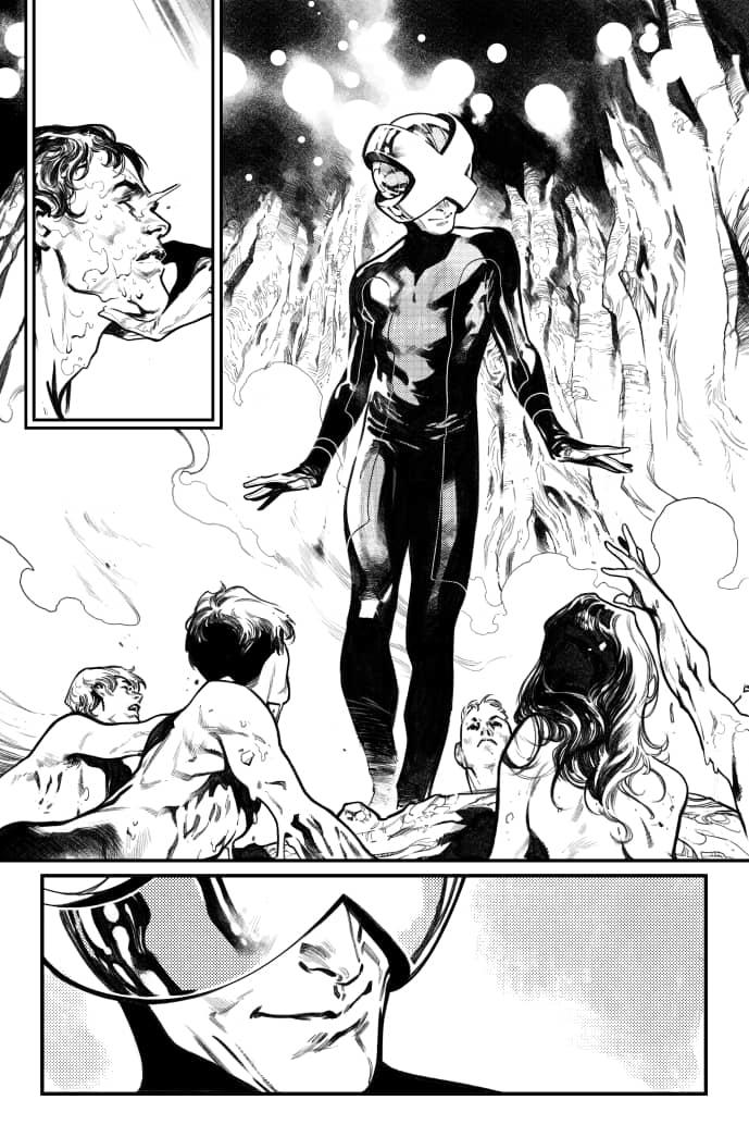 Reseña MARVEL Dinastía de X nº 1 Artist Edition. El esplendor de los lápices del gran Pepe Larraz house of x pepe larraz