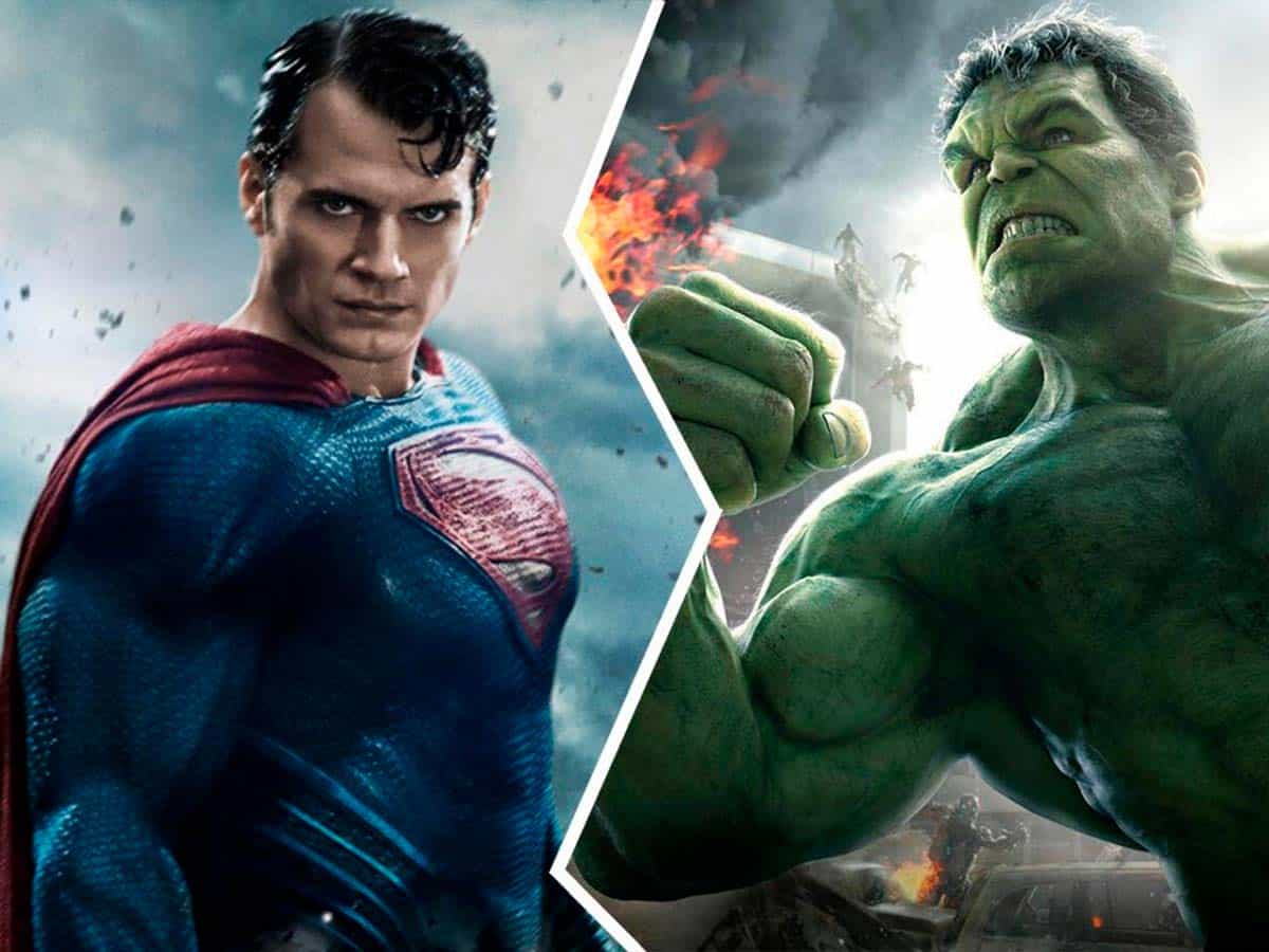 superman será como hulk en el universo cinematográfico de marvel