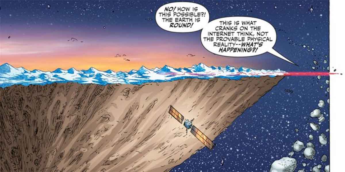 ¿the flash confirma que la tierra es plana?