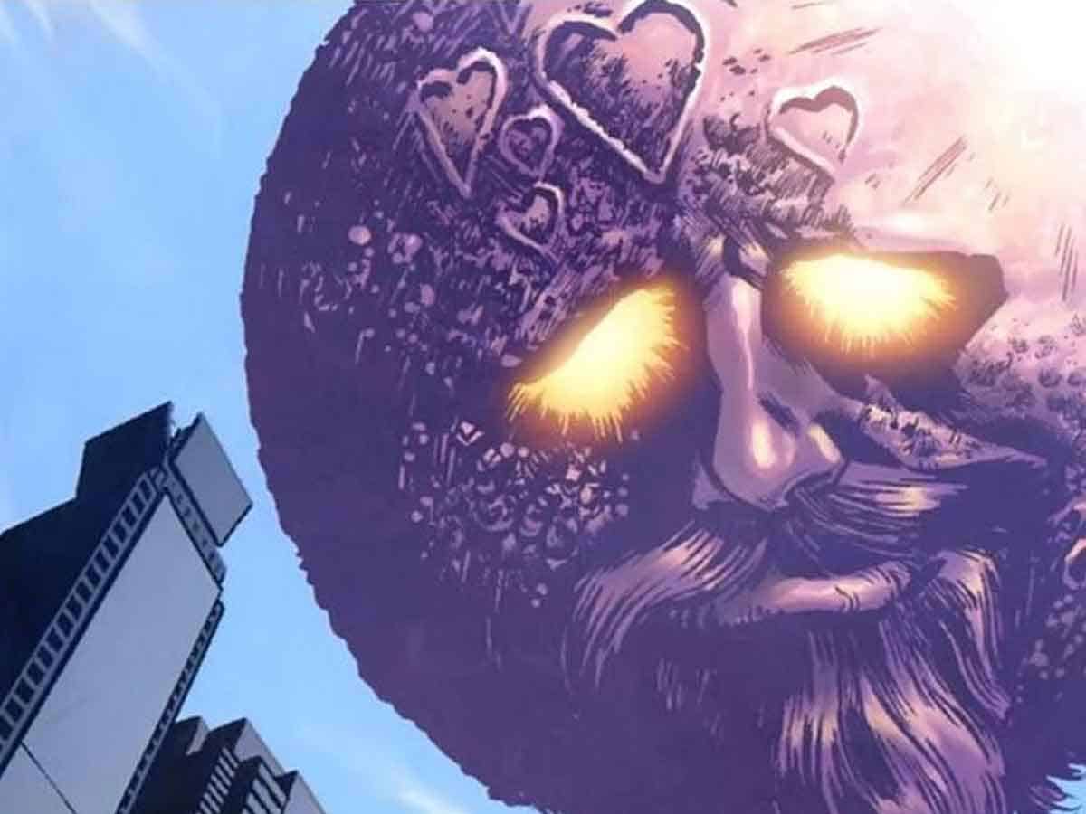 un villano de marvel intenta ligar con el planeta tierra entero