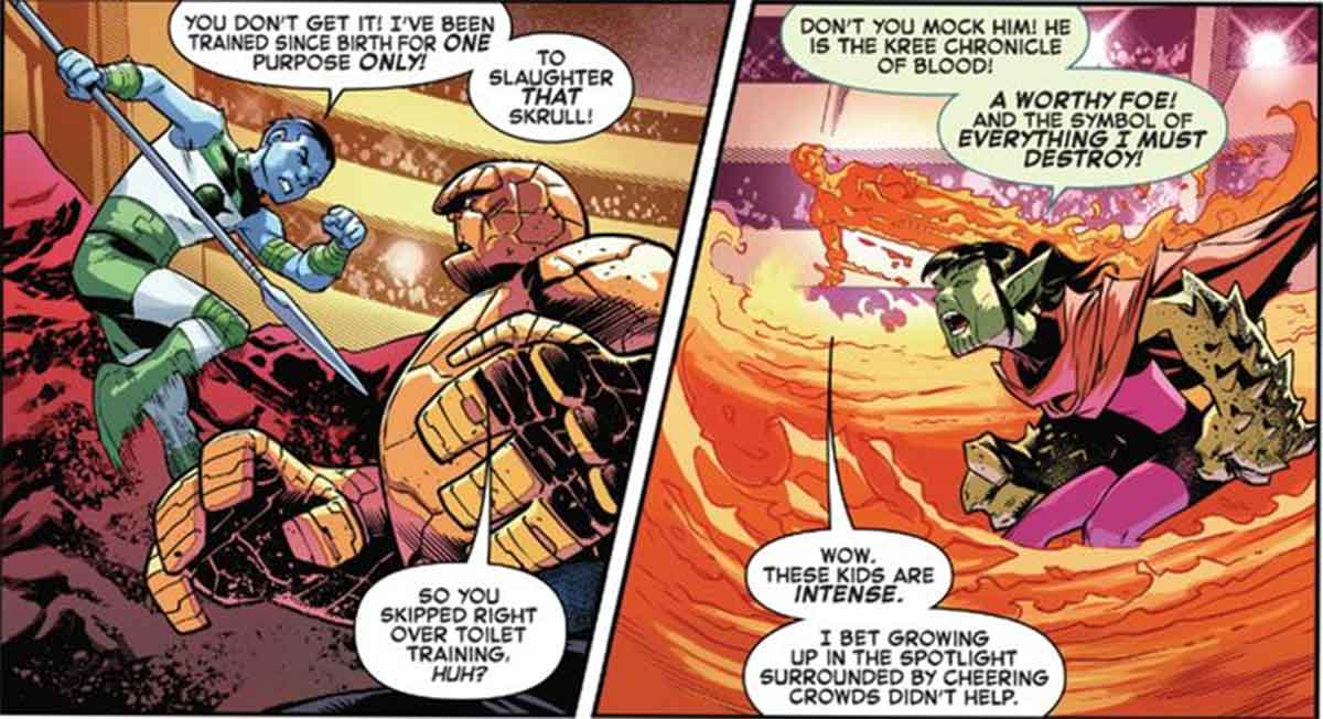 los cuatro fantásticos añaden dos miembros no humanos al equipo