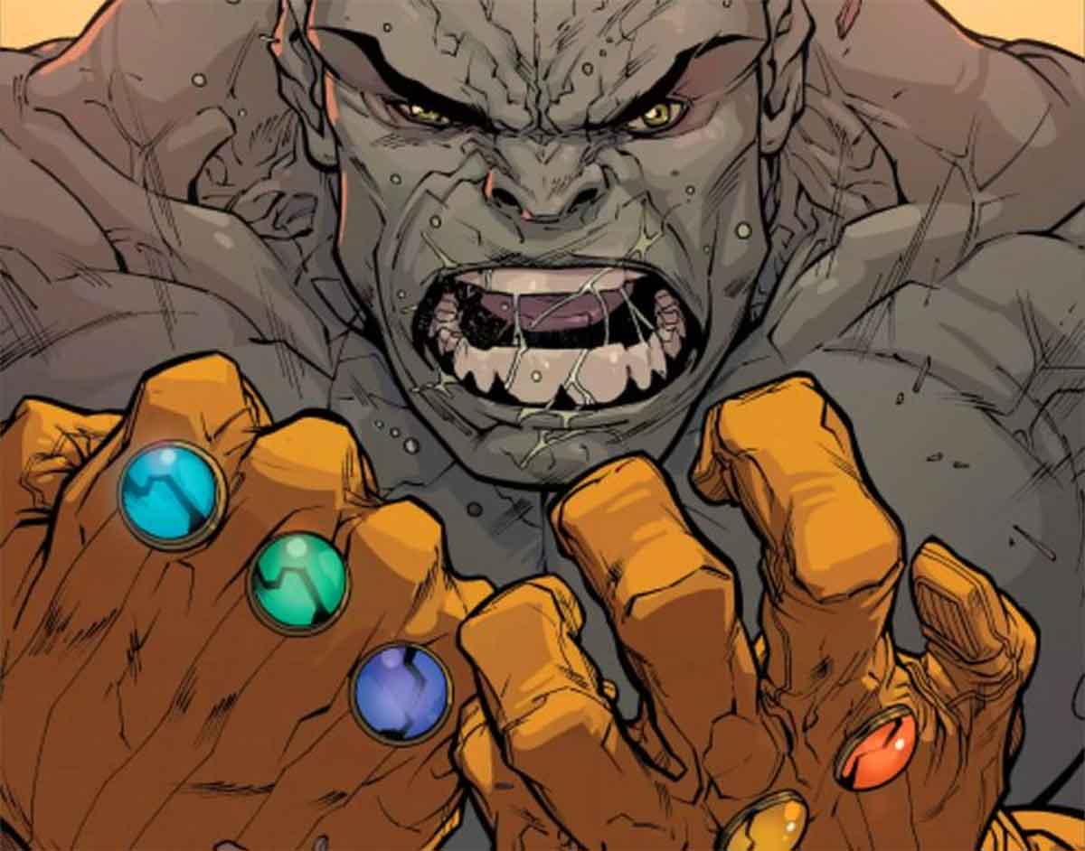 hulk llegó a usar dos guanteletes del infinito a la vez