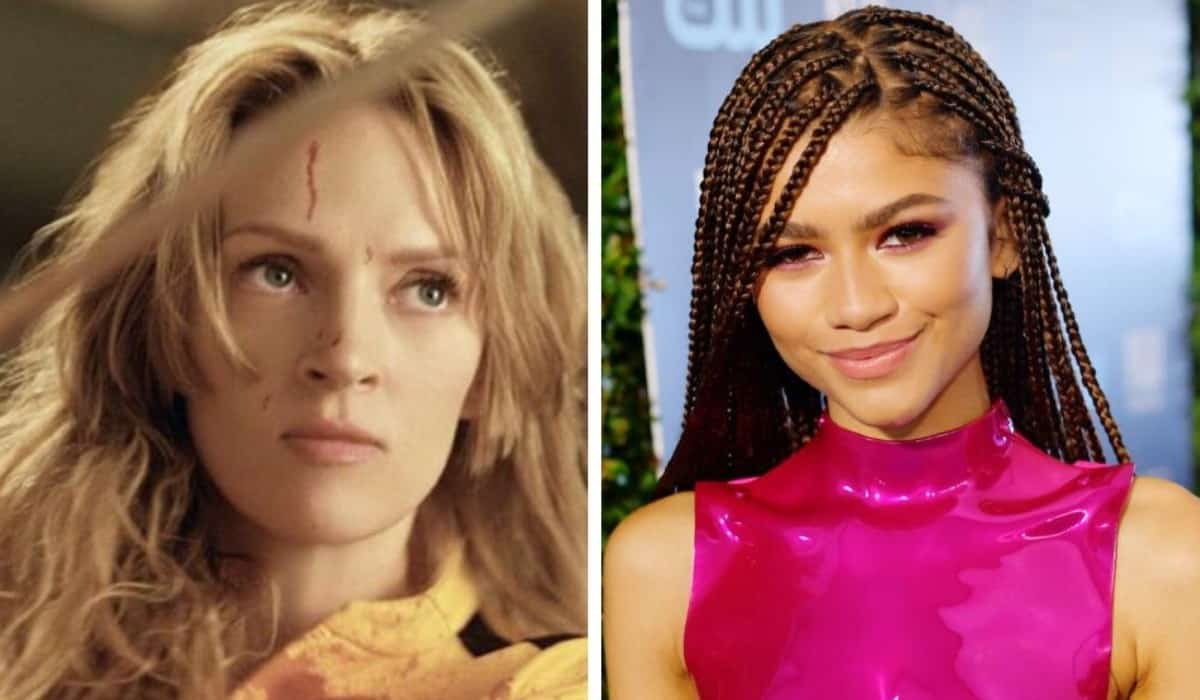 así luciría zendaya en kill bill 3 de quentin tarantino