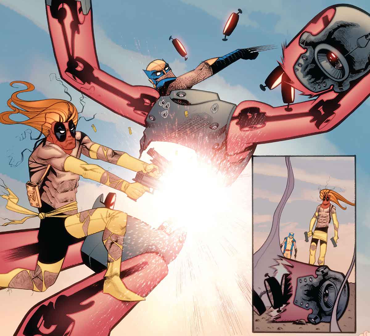 deadpool ayudó a wolverine a superar la muerte de jean grey