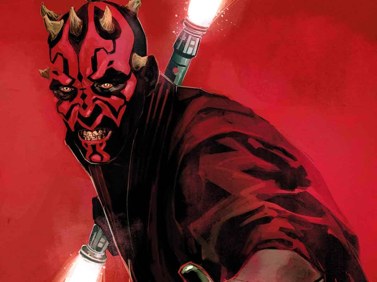 Darth Maul lucha contra uno de los monstruos más mortíferos de Star Wars star wars darth maul nº 1