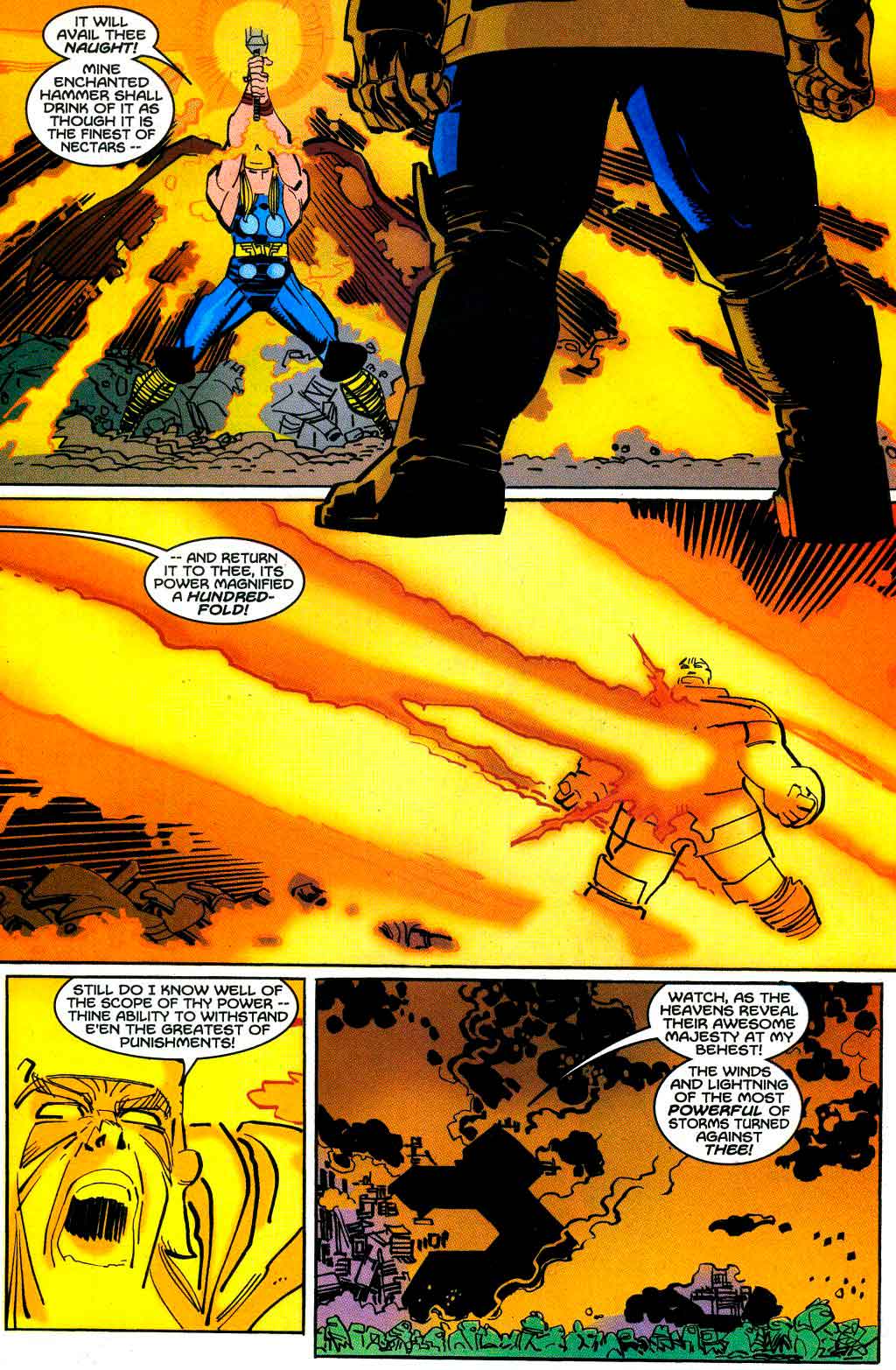 thor vol 2 nº 22 - thor todavía no ha usado el mejor poder de mjolnir en las películas de marvel