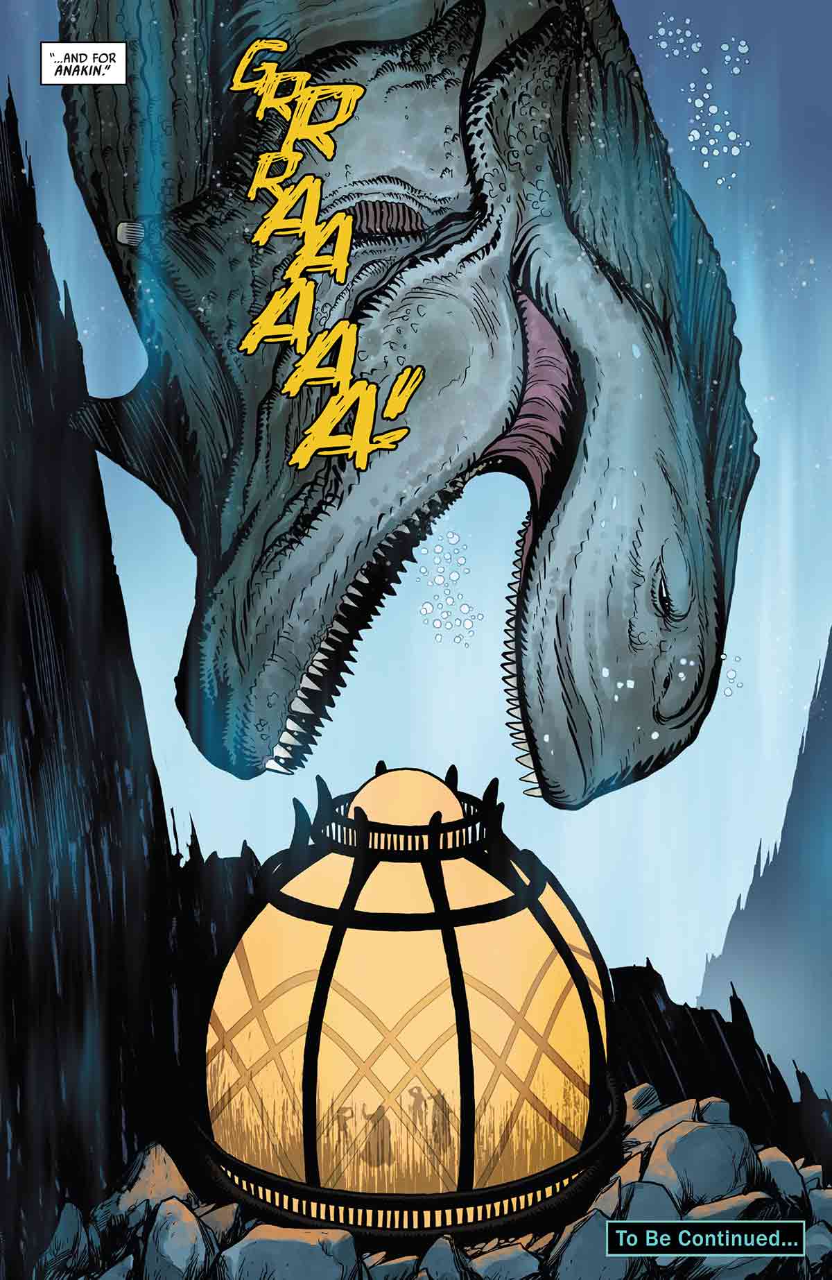 darth vader demuestra que es el "pez más grande" de naboo