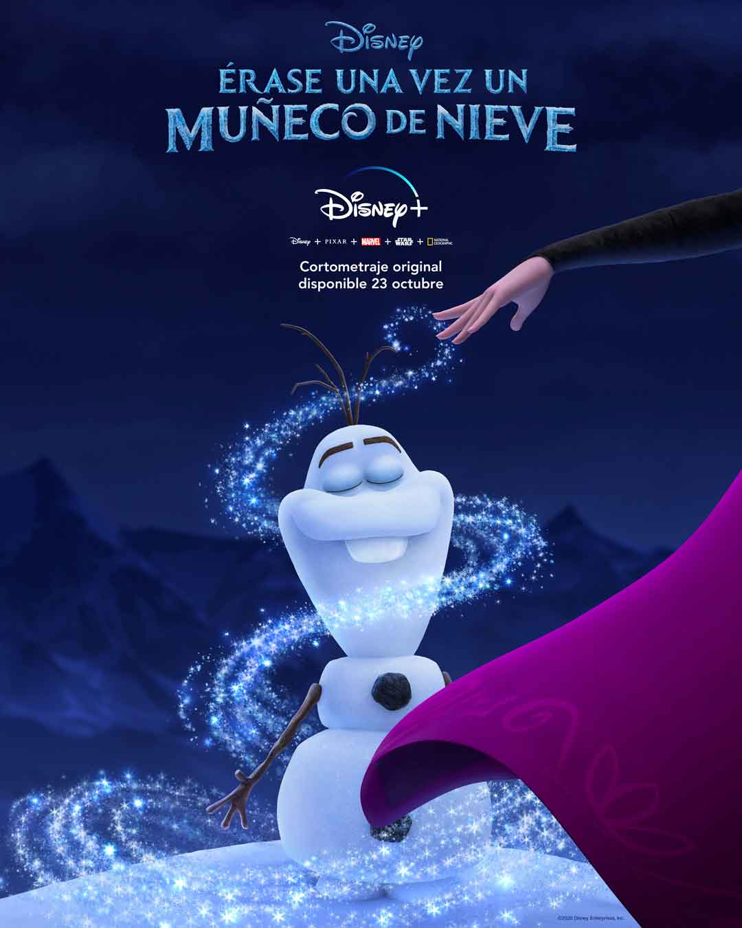 Disney + contará los primeros días de Olaf en Frozen