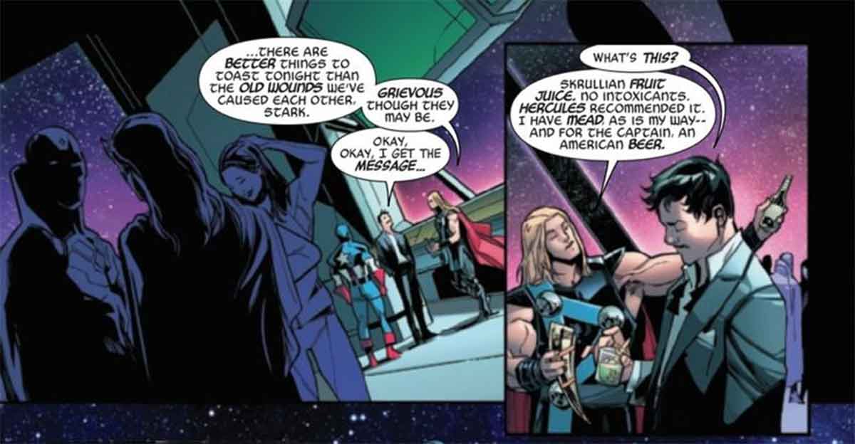 Iron Man y Capitán América casi reavivan la Civil War de Marvel