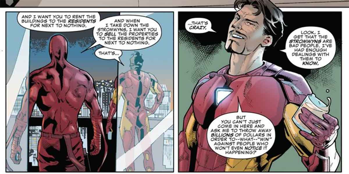 iron man confirma que es peor héroe que batman