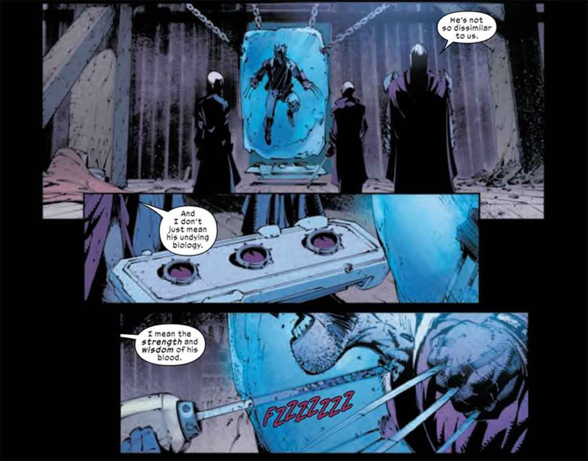 wolverine sufre la peor pesadilla del capitán américa