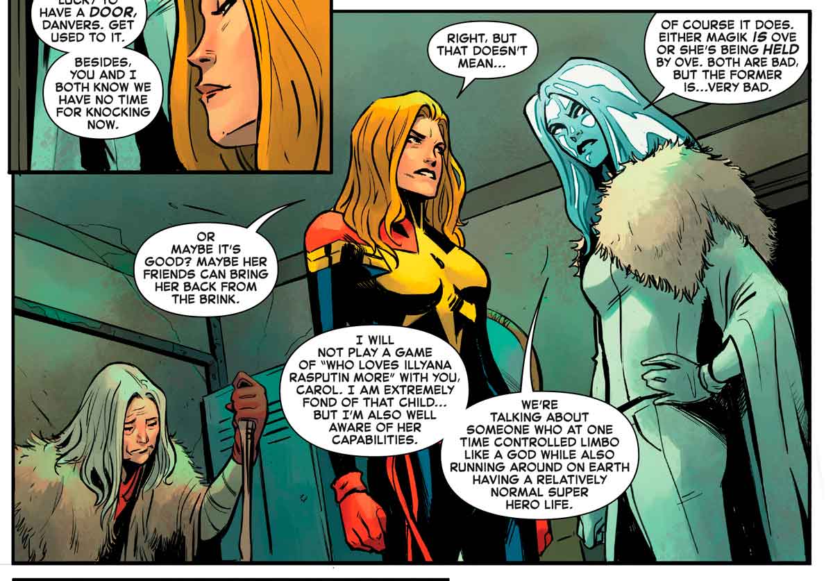 capitana marvel magik