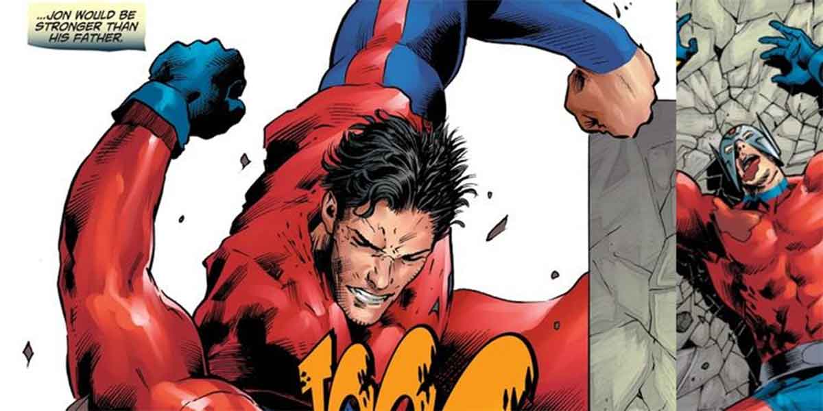 superboy es oficialmente más poderos que superman