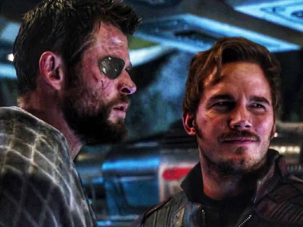 chris pratt está asustado con el brutal entrenamiento de chris hemsworth para marvel