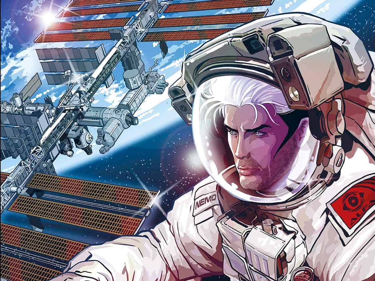 nathan never. estación espacial internacional