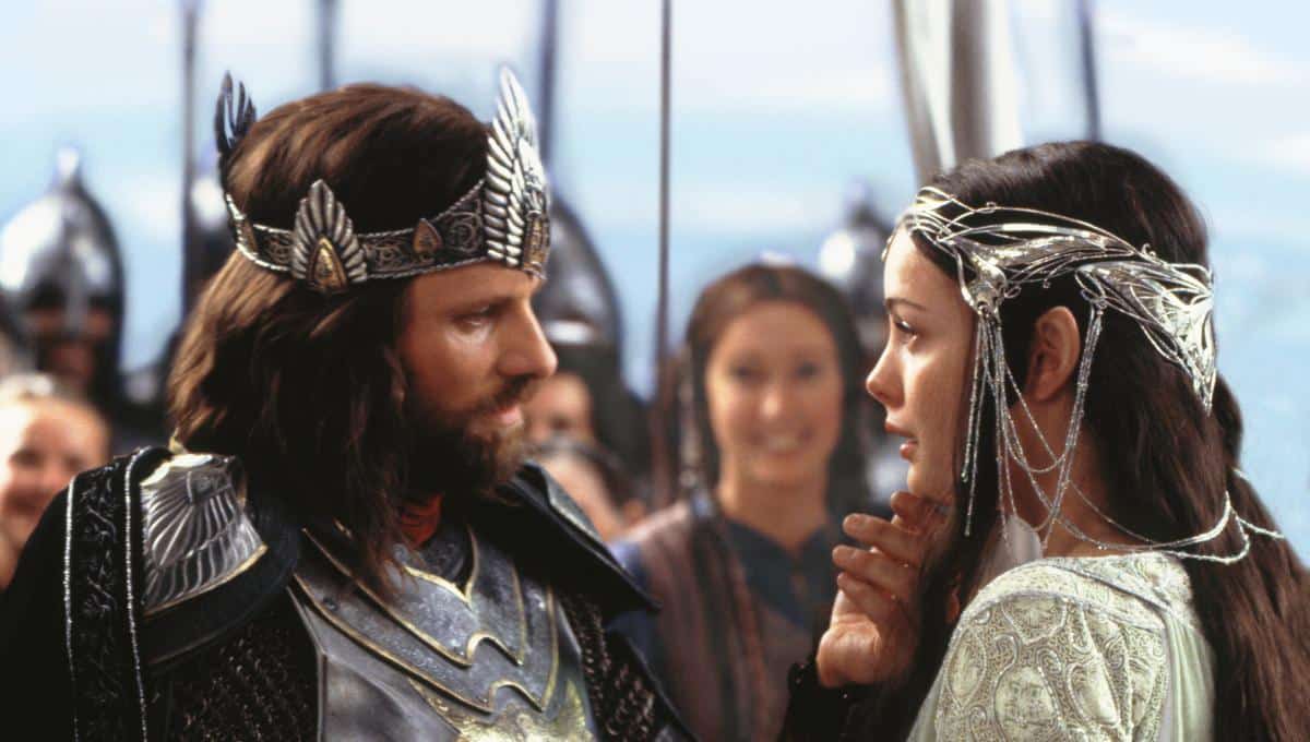 Aragorn y arwen