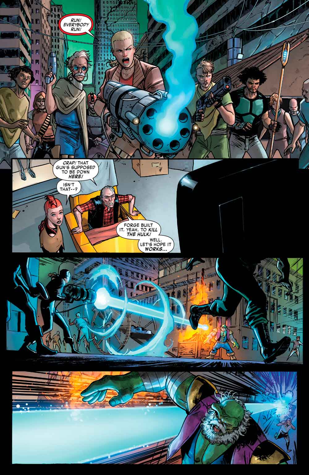 ¿Hay un arma que sea capaz de matar a Hulk? matar a hulk