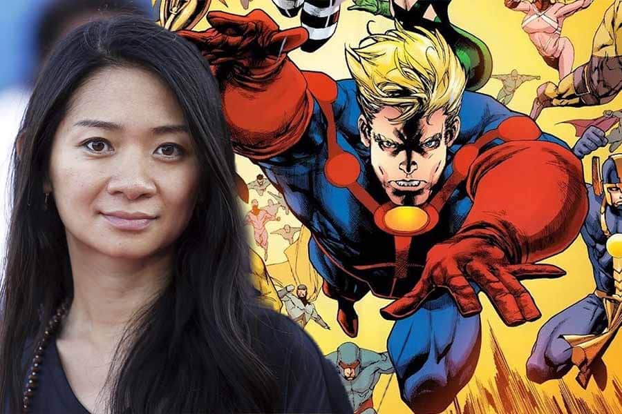 chloé zhao explica como encajan los eternos en el mcu