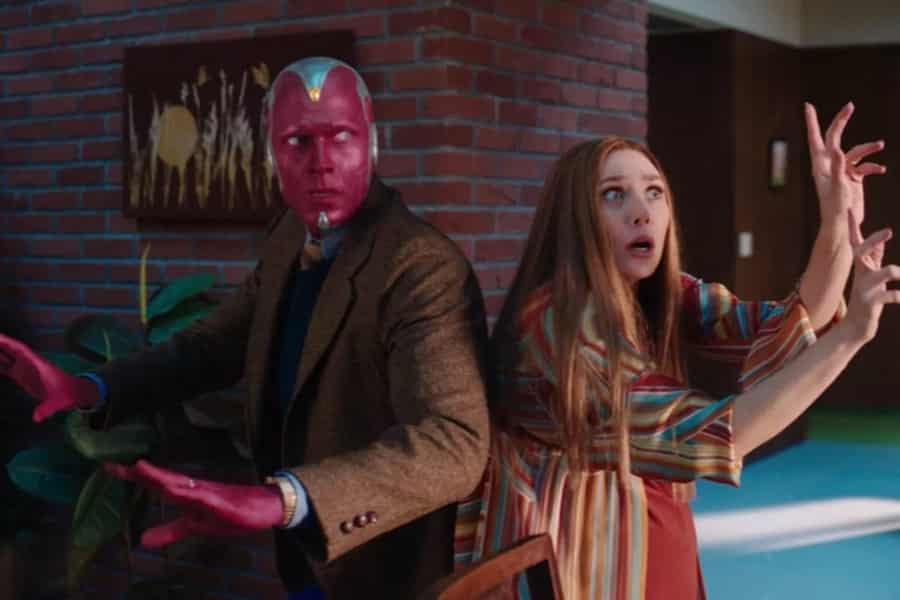 wandavision - bruja escarlata y visión tendrá un gran cambio a partir del cuarto episodio