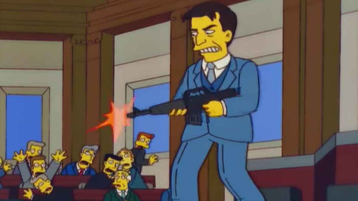 los simpson ya predijeron el asalto al capitolio de estados unidos