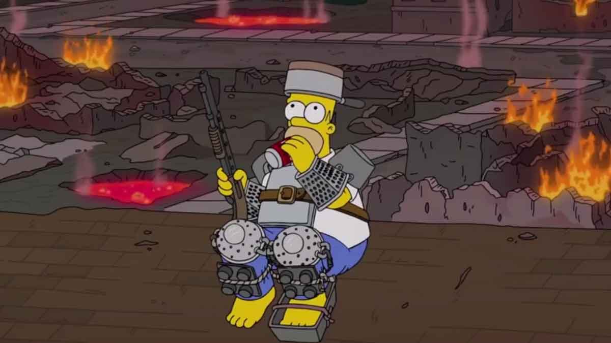 los simpson ya predijeron el asalto al capitolio de estados unidos