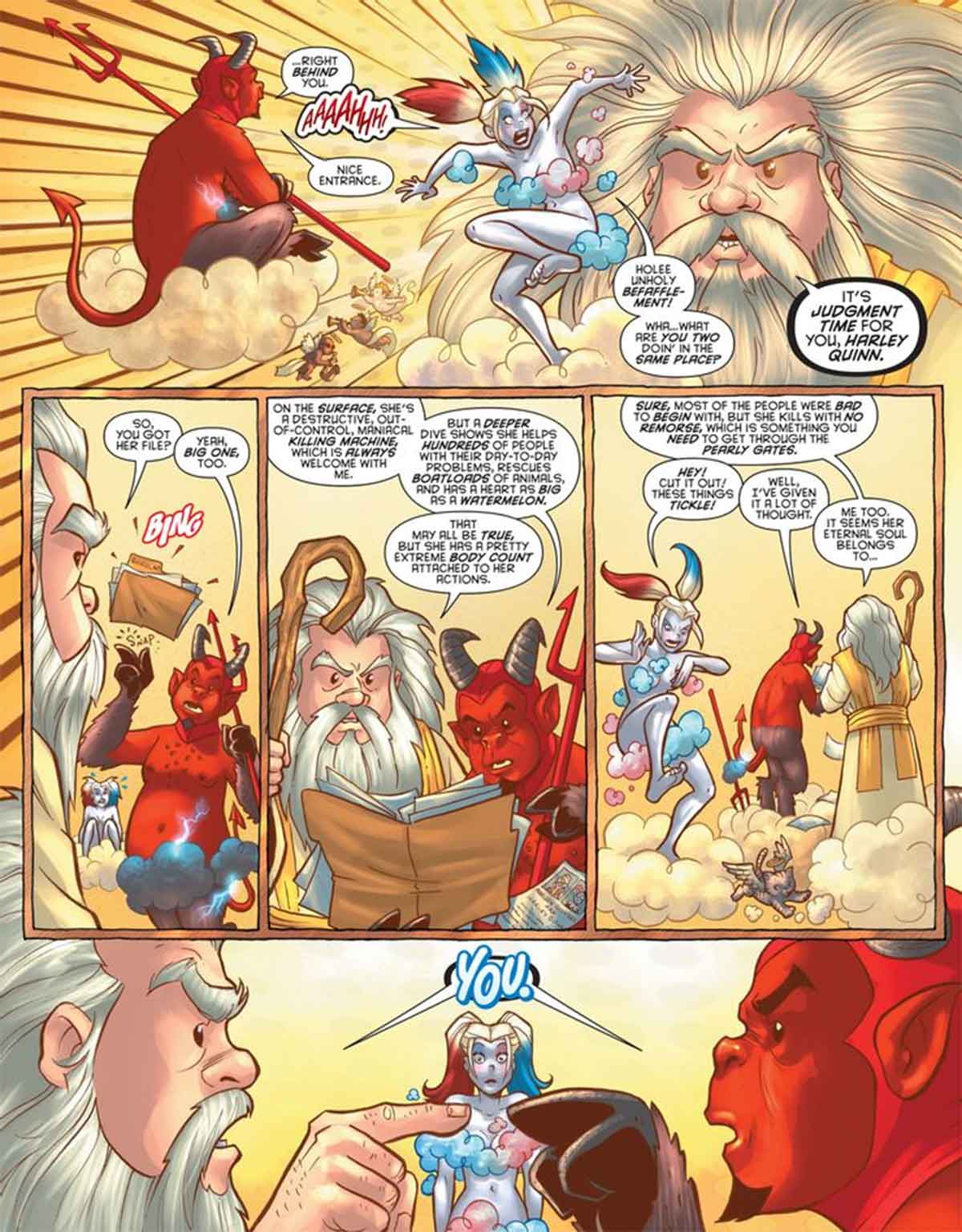 motivo por el que harley quinn no puede morir