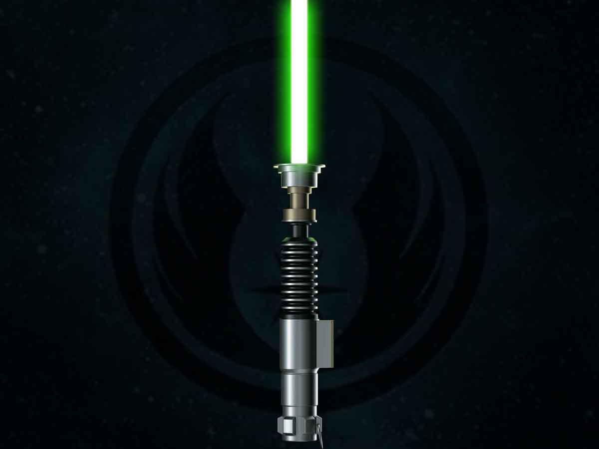 star wars explica lo que les sucede a los sables láser de los jedi muertos