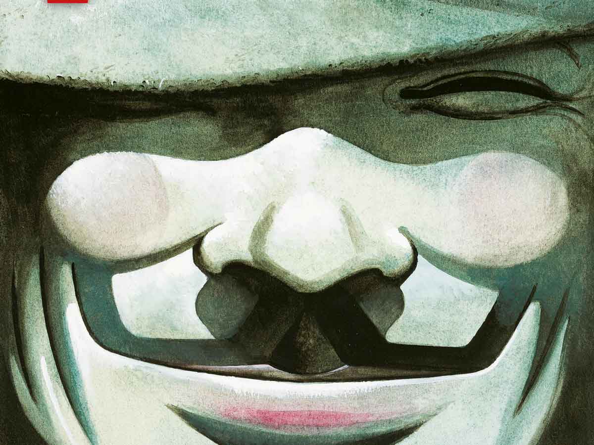 cubierta V de Vendetta