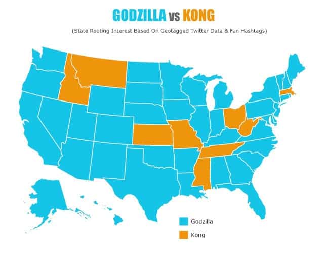 Godzilla vs Kong descubre cual es el favorito gracias a unas votaciones 