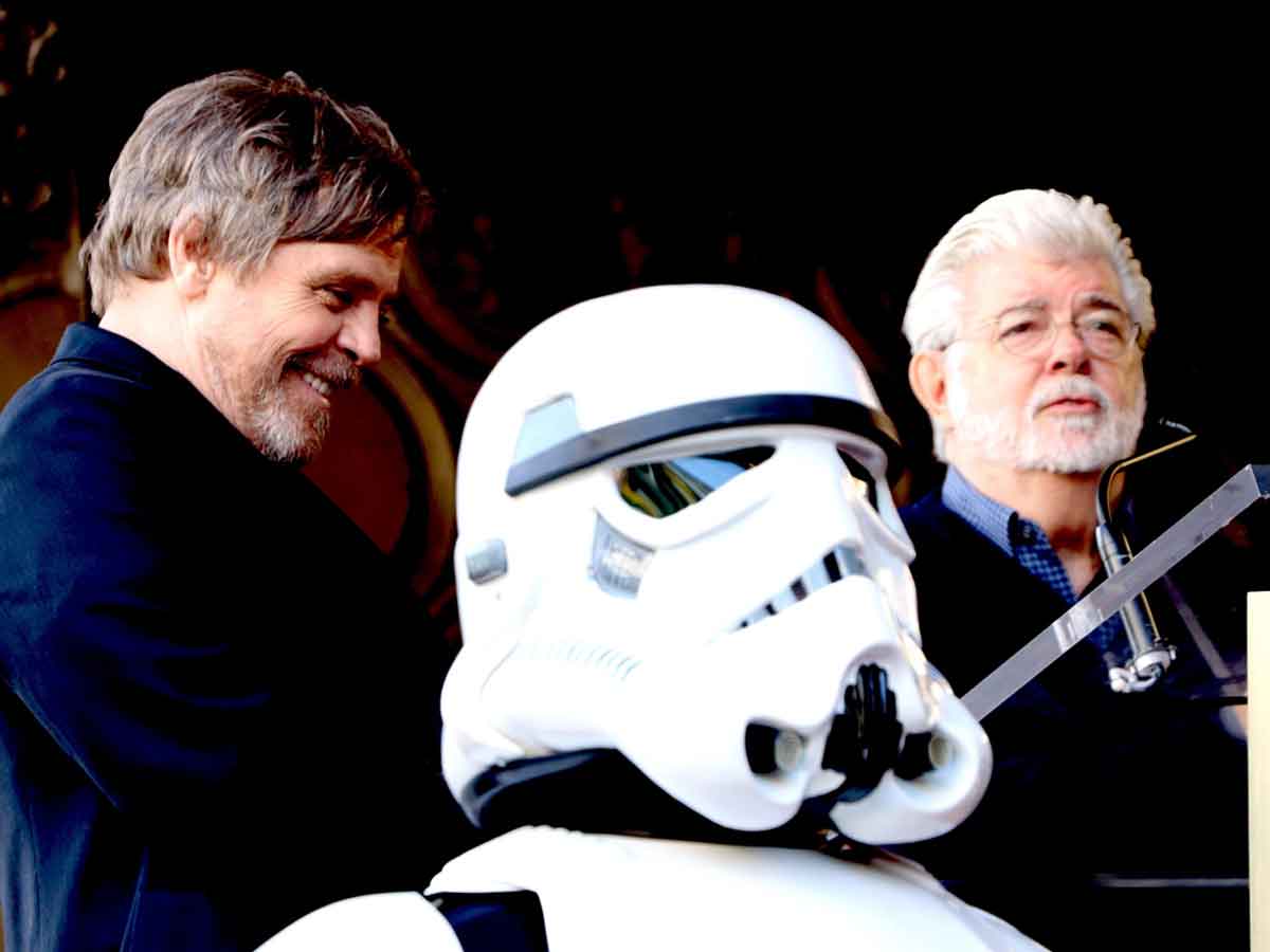 mark hamill revela un secreto sobre george lucas