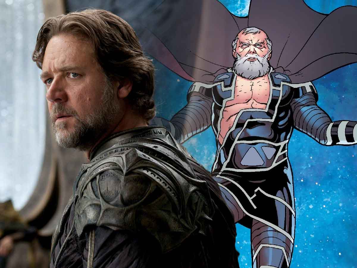Russell Crowe revela el impactante personaje que interpretará en Marvel Studios