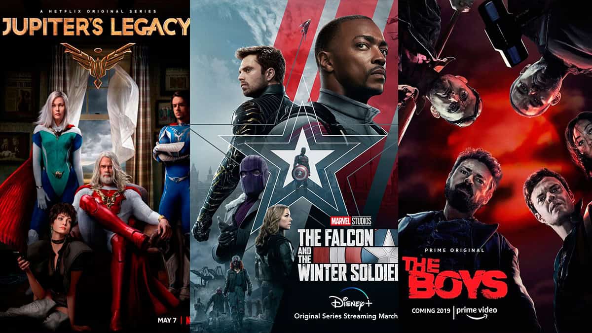 los superhéroes, el deseo de todas las plataformas de streaming
