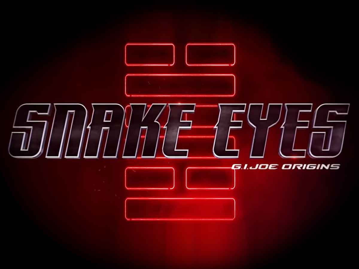 espectacular tráiler de snake eyes: el origen (2021)