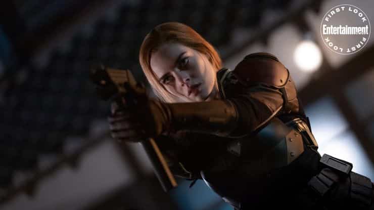 Espectacular primera imagen de Úrsula Corberó en Snake Eyes: el origen samara weaving as scarlett in snake eyes movie