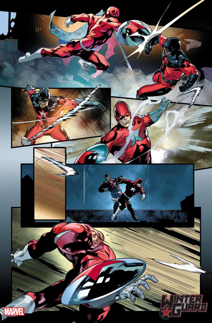 versión rusa de los vengadores de marvel