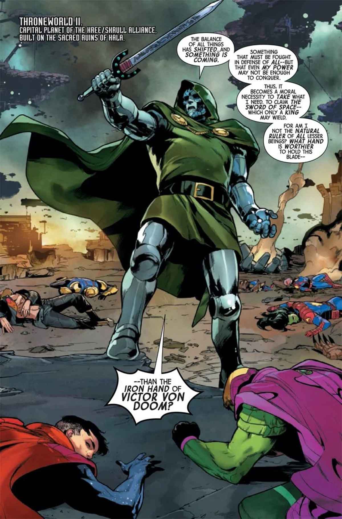 motivo por el que doctor doom se une a los guardianes de la galaxia