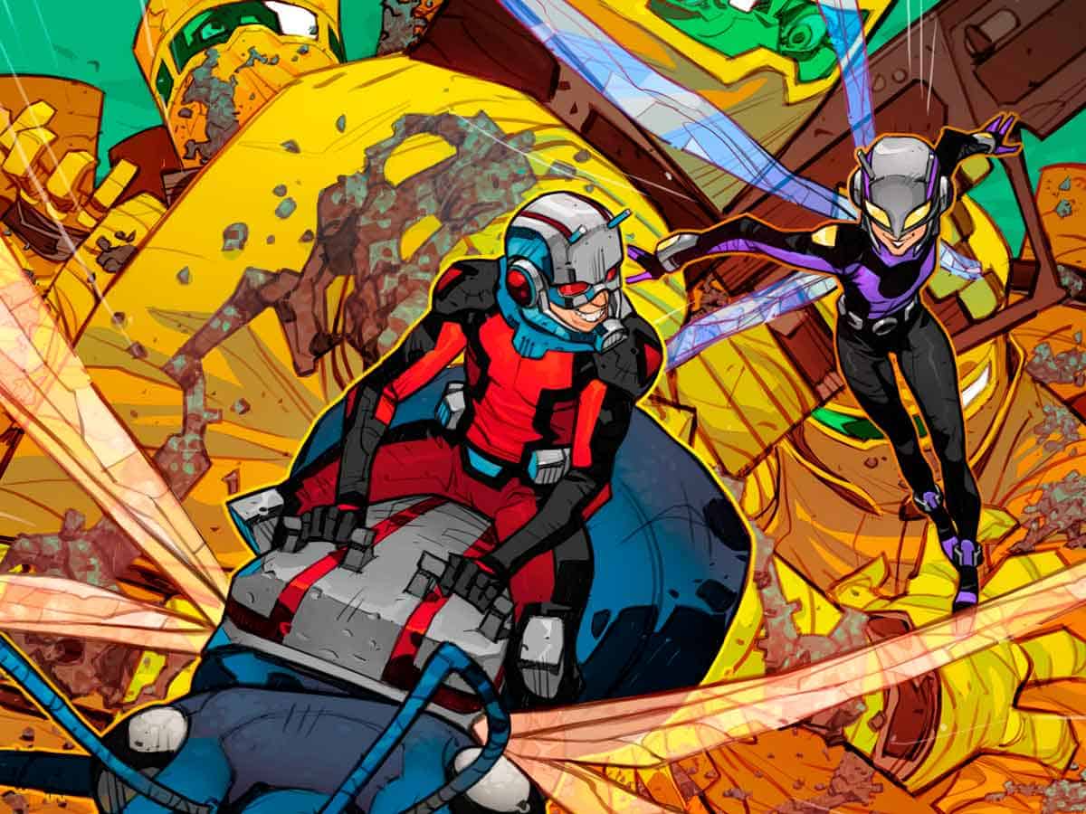 hombre hormiga: mundo colmena