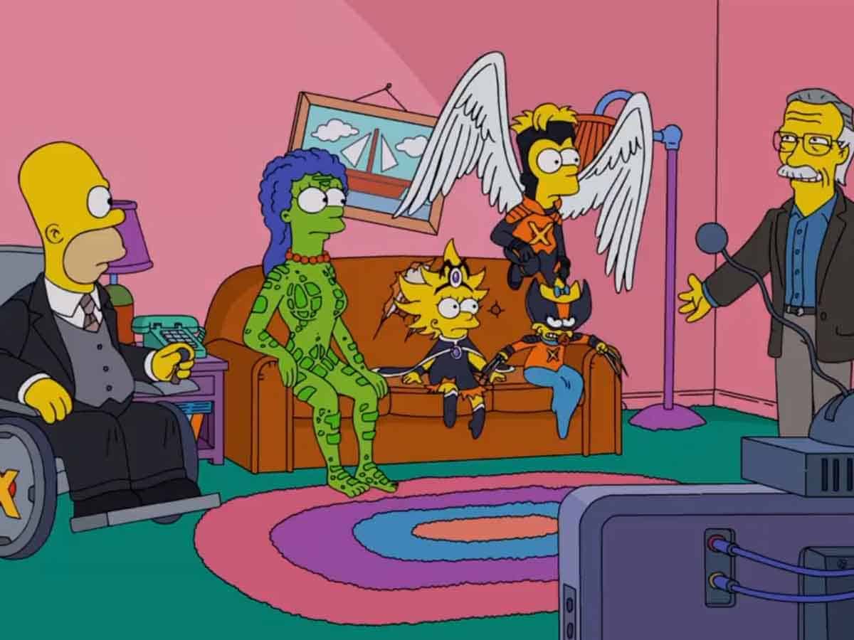 vídeo de las mejores referencias de los simpson a marvel