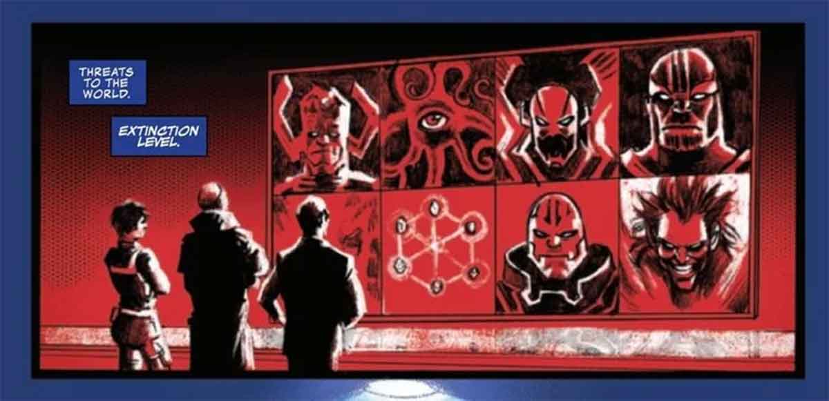 capitán américa revela las 8 mayores amenazas del universo marvel