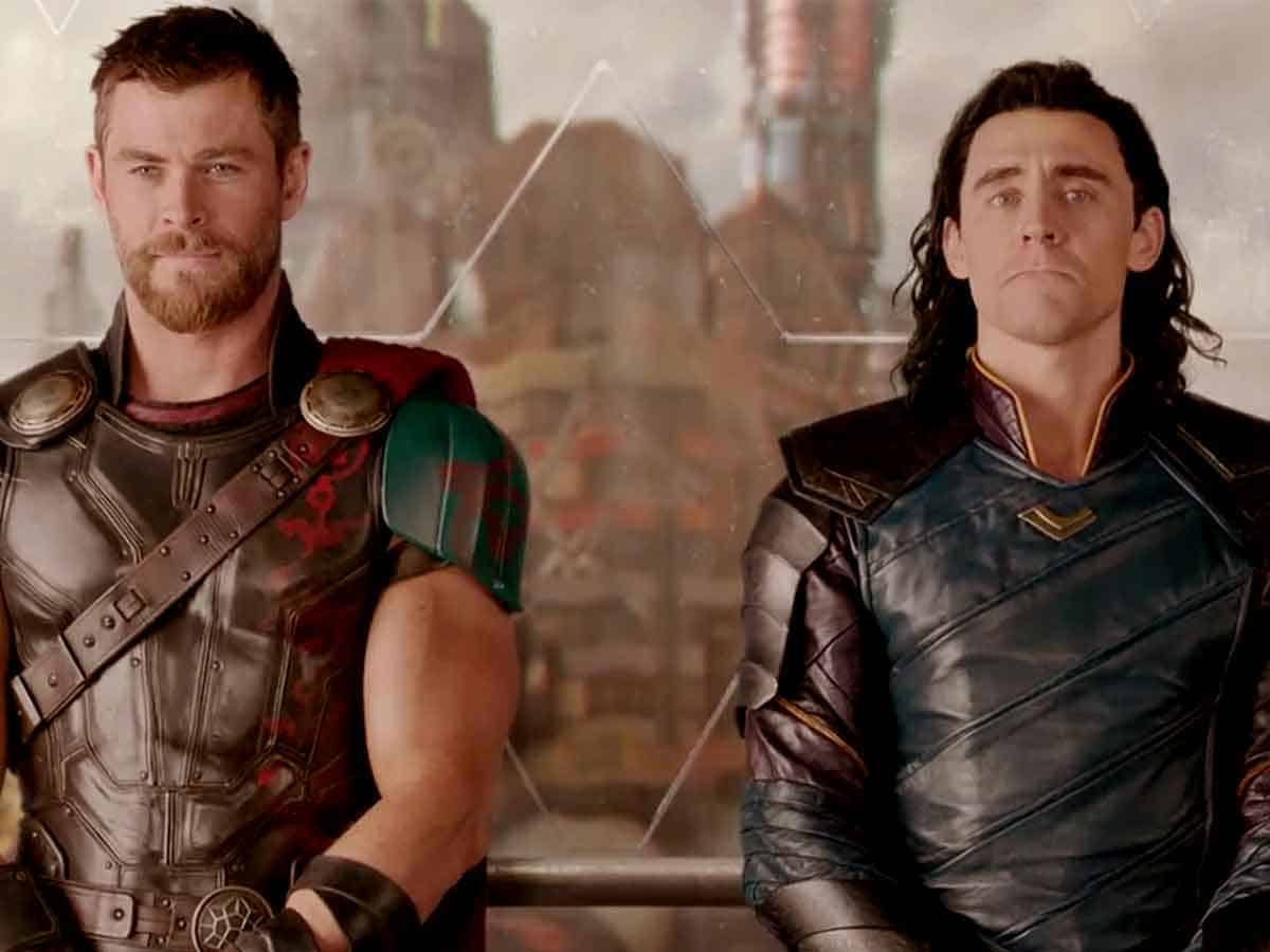Tom Hiddleston Loki Chris Hemsworth Thor