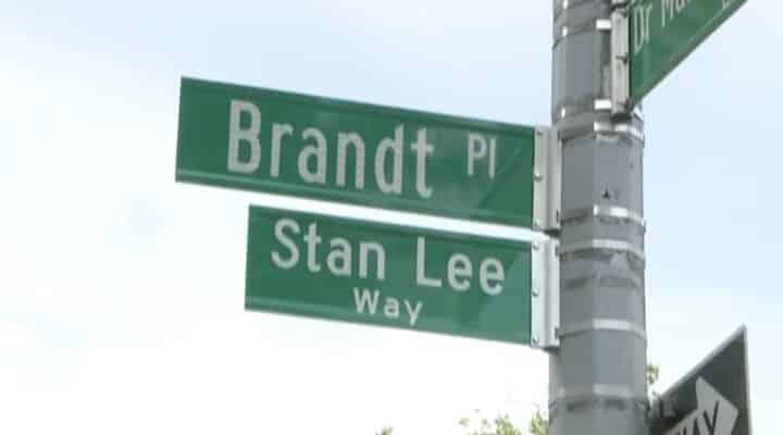 stan lee tiene su propia calle en nueva york