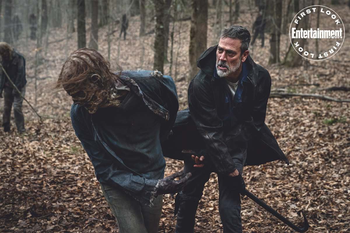 the walking dead: primer vistazo a la última temporada