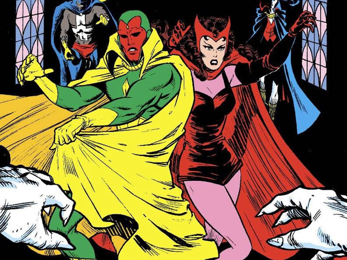 la visión y bruja escarlata