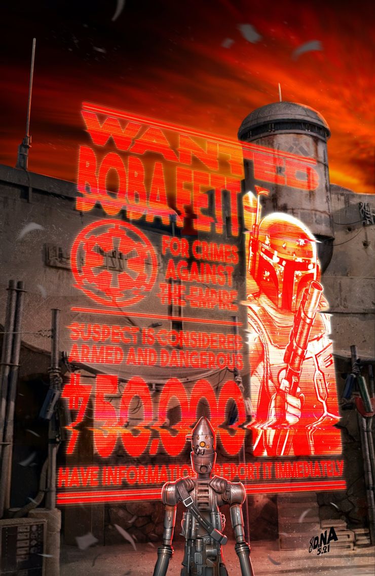 star wars wars of the bounty hunters: variante boba fett