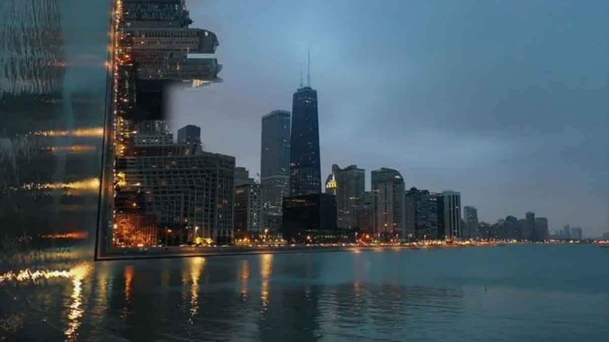 Espectaculares imágenes de ciudades famosas dobladas como en Origen