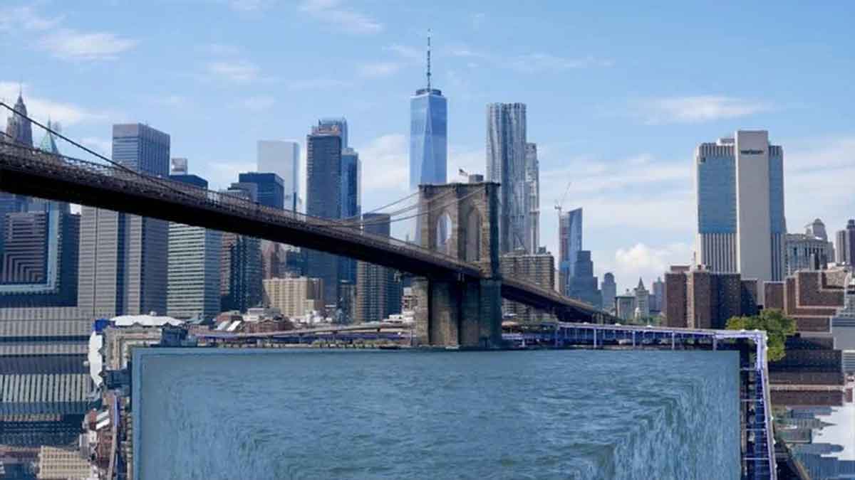 Espectaculares imágenes de ciudades famosas dobladas