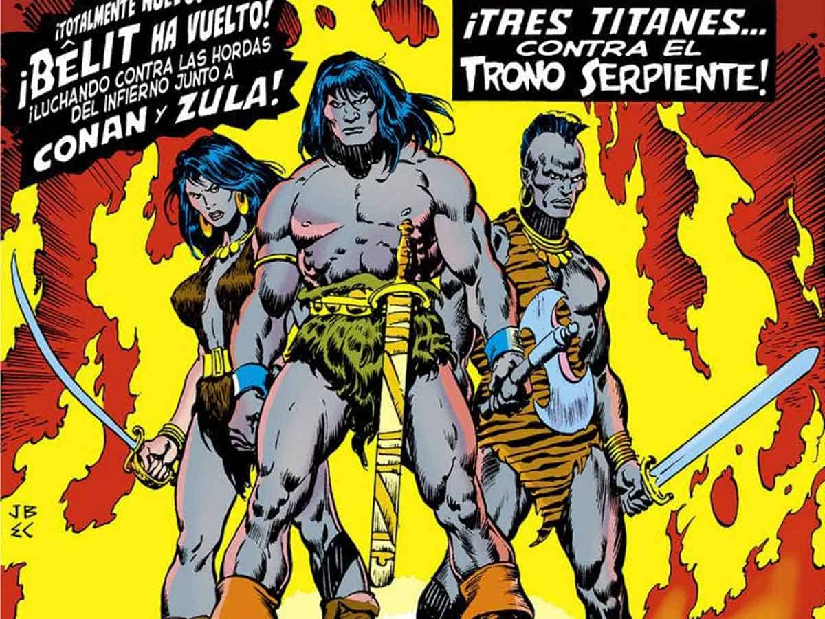 marvel omnibus. conan el bárbaro: la etapa marvel original 4