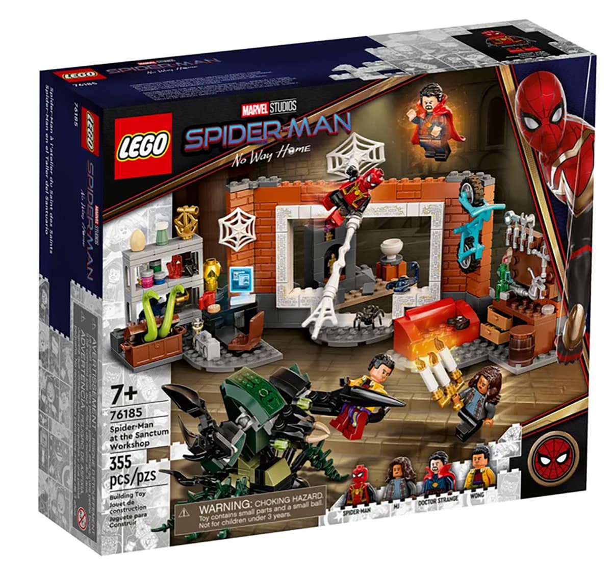 a falta de tráiler, set oficial de lego revela mucho de spider-man: no way home