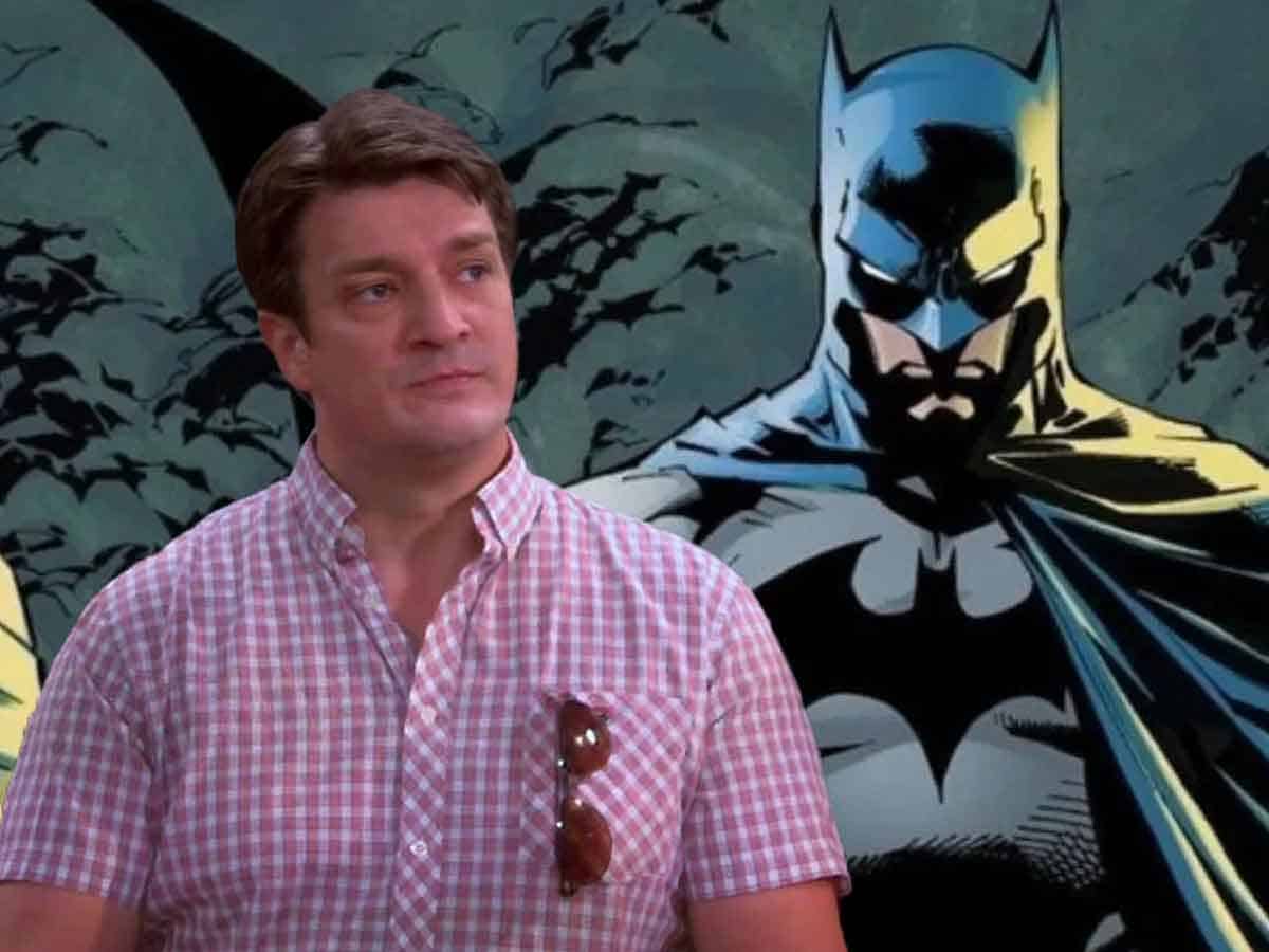 nathan fillion explica por qué batman está loco