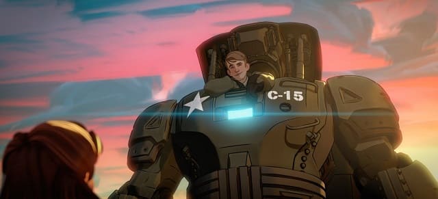 Steve Rogers en el Hydra Stomper